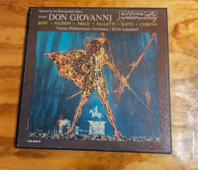 ERICH LEINSDORF "Mozart Don Giovanni" 4 LP Box set RCA Red Seal LSC-6410 - Image 1 of 4