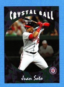 2019 Topps Throwback Thursday #186 Juan Soto Nationals 806