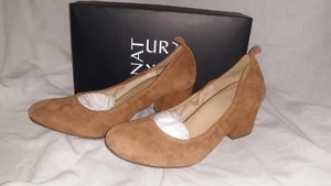 Naturalizer Women's Dalee Slip-On Pump Size 9.5 M Whiskey Suede Brown Tan - NEW - Picture 1 of 5