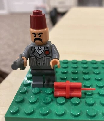 LEGO 7197 Minifigura Kazim iaj041 Indiana Jones La Última Cruzada 2009 Retirado Foto 1 de 2