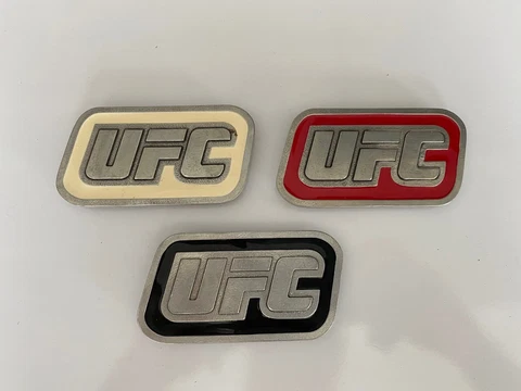 UFC BELT BUCKLE RARE COMPLETE SET Cover