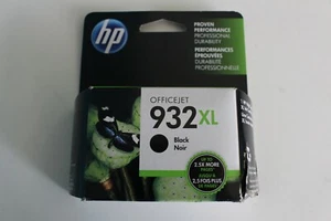 NUEVO HP Genuino 932XL Cartucho de Tinta Negro 932 Officejet Ex 11/2016 OEM Caja Sellada - Imagen 1 de 3