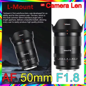 7artisans 50mm F1.8 Large Aperture Auto Focus Full Frame Lens for L-Mount Camera - Picture 1 of 8