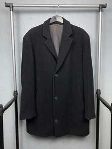Hugo Boss Vintage Mens Wool Coat Jacket Size XL - Picture 1 of 7