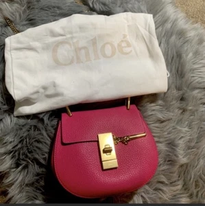 chloe drew bag Pink Small - Picture 1 of 11