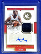 AL HORFORD 2015-16 PANINI NATIONAL TREASURES MATERIAL JERSEY AUTO 12/99