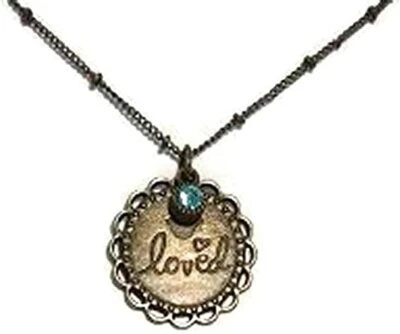 Colar de pedra de nascimento desejo de aniversário Kelly Rae Roberts - Março - Escolha a esperança - Imagem 1 de 3