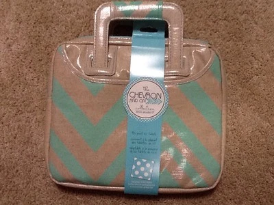 The Chevron and on Collection from Studio C Fits Most Tablets Carrier 11.5x9.5in - Image 1 of 4