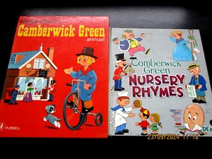 Rare vintage CAMBERWICK GREEN NURSERY RHYMES DEAN 1967 G MURRAY & 1969 ANNUAL * - Picture 1 of 14