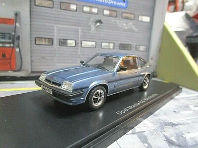 OPEL Manta B Coupe Berlinetta CC blau blue met. 1986 Resin NEO 1:43 - Bild 1 von 4