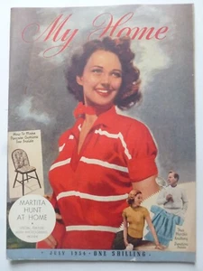 MY HOME Juli 1954 - Vintage Frauenzeitschrift - Bild 1 von 9