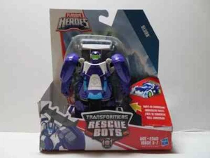 TRANSFORMERS Playskool Rescue Bots Rescan BLURR Race Car Purple - Picture 1 of 2