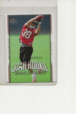 2007 Upper Deck #268 Sabby Piscitelli RC Tampa Bay Buccaneers Football Card - Image 1 of 2