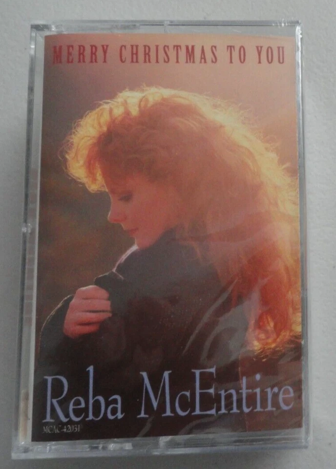 NEW - REBA MCENTIRE MERRY CHRISTMAS TO YOU CASSETTE TAPE SEALED - Image 1 of 1
