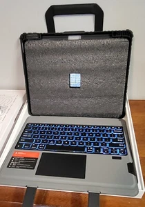 Nillkin AP Ipad Pro 13 Bumper 11" Tastatur Hülle mit 7 Farben Hintergrundbeleuchtung - Bild 1 von 6