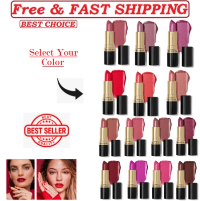 Revlon Super Lustrous Lipstick with Vitamin E and Avocado Oil, Select Your Color - Image 1 of 4