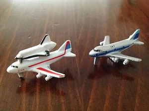 GALOOB SPACE SHUTTLE AND 747 PLANES, 1987! - Picture 1 of 11