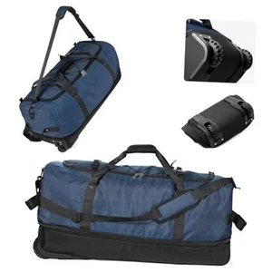 32" Soft-Sided Rolling Duffle Bag with 2 Wheels,Expandable from 110L to - Picture 1 of 8