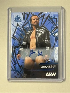 2025 AEW SP Game Used Adam Cole Auto  - Bild 1 von 2