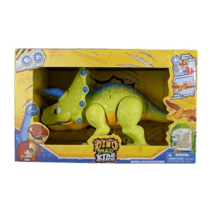 Dino Troop Kids Triceraptor Dinosaur Roooar Sound Effect Ages 3 Up Brand New - Picture 1 of 3