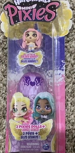 HATCHIMALS MINI PIXIES 2 Pixies Dolls + Jumbo Wings. NEW Fast Shipping! - Picture 1 of 1