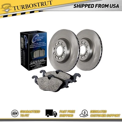 Kit de pastillas de freno delanteras y traseras originales para Honda Accord 2008-2010 2,4 L Foto 1 de 2