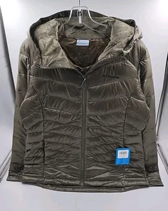 Chaqueta Columbia Joy Peak II Dorada Omni Heat Infinity - Verde - Para Mujer L (#L3-D4) - Imagen 1 de 6