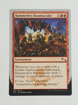 MTG Hammerfest Boomtacular (Unstable/Red/U) - BGM - Image 1 of 2
