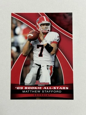 2009 BOWMAN MATTHEW STAFFORD ROOKIE ALL-STARS LIONS - Image 1 of 2