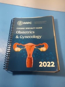 AAPC Coder Specialty Guide Obstetrics & Gynecology 2022 VG - Imagen 1 de 10