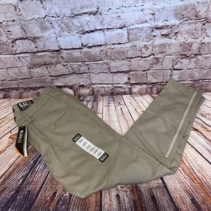 5.11 Tactical Damen khaki beige Wylcat spitz zulaufend Knöchel Reißverschluss Performance Hose 14 - Bild 1 von 9