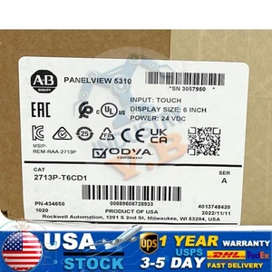 NEU Allen Bradley 2713P-T6CD1 Panelview 5310 6" Grafikterminal USA kostenlose Steuern - Bild 1 von 4