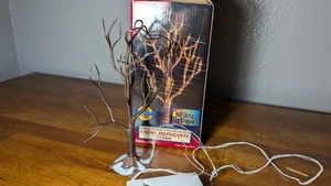 1999 Lemax Village Collection Fiber Optic Shimmering Oak Tree 9" Clear Color - Bild 1 von 6