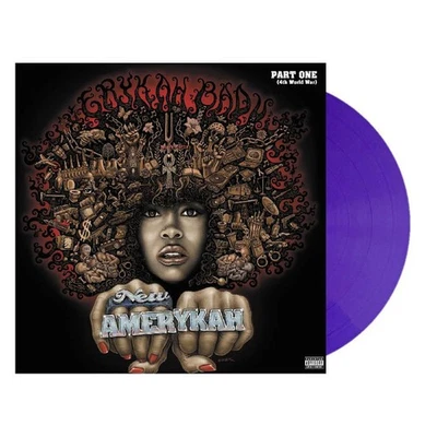 Erykah Badu - New Amerykah Part One Shades Of Purple  (2008 - EU - Reissue) - Bild 1 von 3