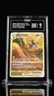 TAG 9 Origin Forme Dialga VSTAR Crown Zenith Galarian Gallery  - Image 1 of 2