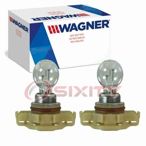 2 pc Wagner Front Fog Light Bulbs for 2010-2018 Dodge Avenger Caliber ha - Picture 1 of 5