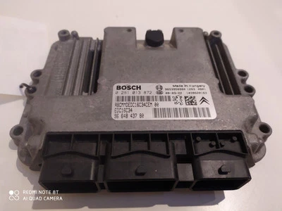 Centralina motore CITROËN C5 III RD ECU 0281013872 1.6 Diesel 2006 28604463 - Immagine 1 di 4
