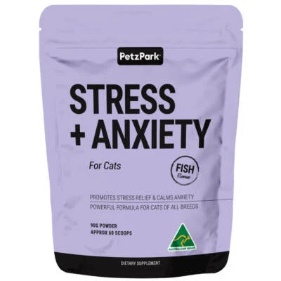 Calming Stress and Anxiety Supplement for Cats - Made in Australia - image 1 of 4