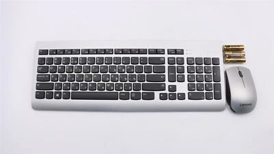 Lenovo IdeaCentre 520-22ICB A340-24ICB Wireless Keyboard Mouse Hebrew 00XH863 - Image 1 of 3