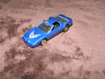 Mattel Hot Wheels 1982 vehículo fundido a presión azul metálico Pontiac Firebird Foto 1 de 4