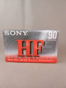 SONY 90 Minute Blank Audio Cassette HF High Fidelity Normal Bias Type I - Picture 1 of 6