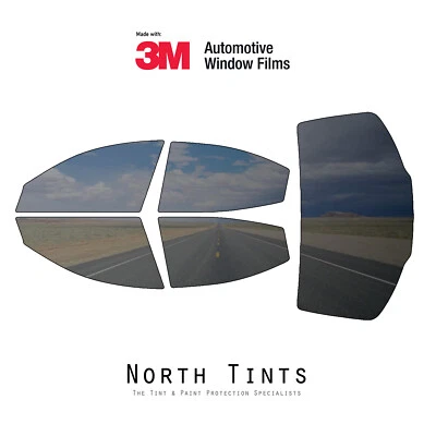 Filme de vidro colorido 3M pré-cortado para janela Maserati Ghibli 2014-2024 - Imagem 1 de 4