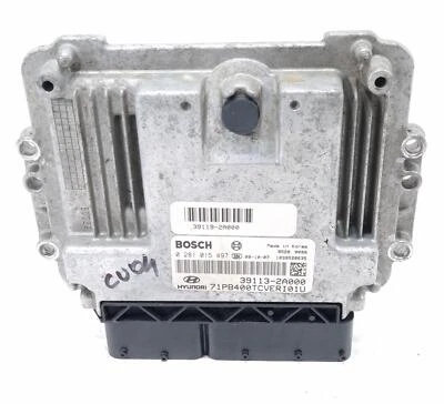 CENTRALINA MOTORE PER HYUNDAI i20 1° Serie 39113-2A000 D4FB Diesel 1600 (08>14) - Immagine 1 di 4