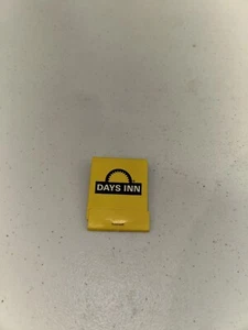 Vintage Days Inn Atlanta Matchbook Unstruck Yellow - Picture 1 of 3