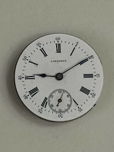 Longines Pocket Watch Movement Swiss Made 30mm - Picture 1 of 4