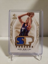 👀🔥 DIRK NOWITZKI JERSEY 2008-09 SP ROOKIE THREADS PATCH MAVERICKS HALL OF FAME