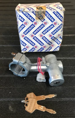 Nissan Steering Lock Cylinder W/Keys - 48700-D1625 - For Nissan Stanza 1982-1986 - Image 1 of 4