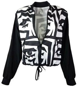 Chaqueta cortavientos con cremallera Kesh x American Apparel "All-Seeing Eye" XS/S - Imagen 1 de 4