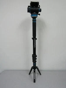 Benro MCT48AFS6PRO Connect Video Aluminum Monopod - Max Ld 13.2 lb / 5.99 kg (a) - Picture 1 of 12