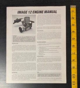 Traxxas Image 12 Engine Manual Illustrated - Picture 1 of 5